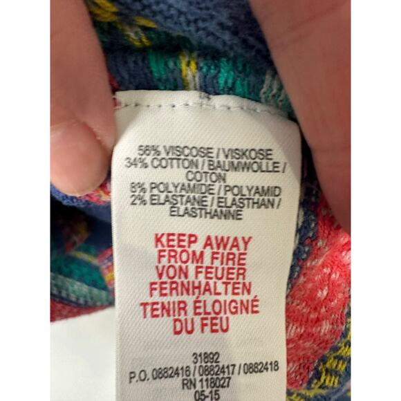 Mini Boden Sweater Dress Girls size 6-7Y Long Sleeve Blended Casual Striped D14 - Picture 5 of 5